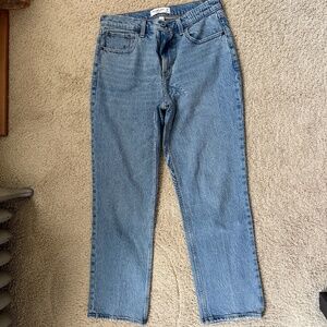 Abercrombie Mid Rise 90s Straight Jean